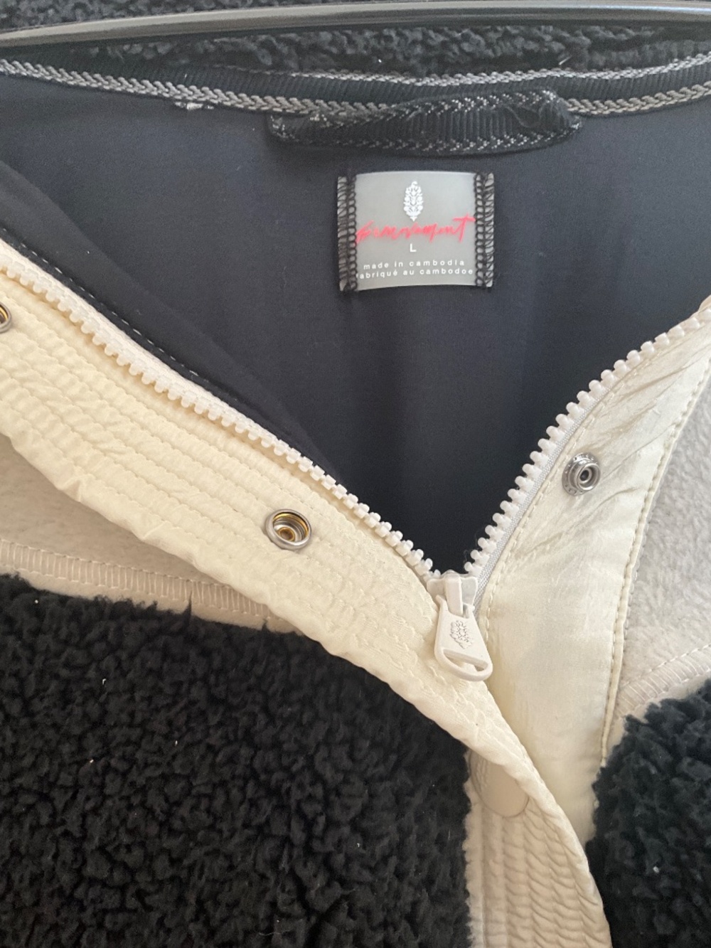 FP Movement Women’s by Free People Nantucket Fleece Half-Zip Pullover - Picture 3 of 3
